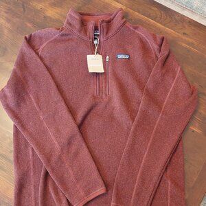 NWT Patagonia Better Sweater - Men's Large, Red